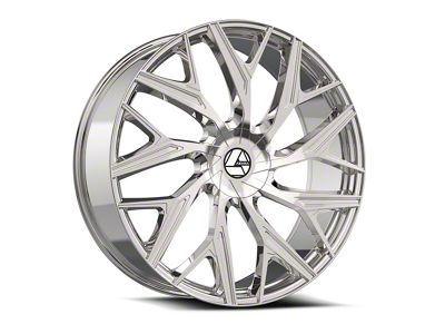 Azara AZA-527 Nano Chrome Wheel; 22x8.5; 38mm Offset (84-01 Jeep Cherokee XJ)