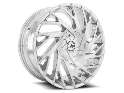 Azara AZA-505 Chrome Wheel; 22x9.5; 15mm Offset (20-24 Jeep Gladiator JT)