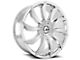 Azara AZA-507 Chrome Wheel; 26x9.5; 15mm Offset (20-24 Jeep Gladiator JT)