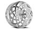 Azara AZA-521 Chrome Wheel; 22x9.5; 15mm Offset (20-24 Jeep Gladiator JT)