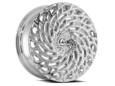 Azara AZA-523 Chrome Wheel; 22x9.5; 15mm Offset (20-24 Jeep Gladiator JT)