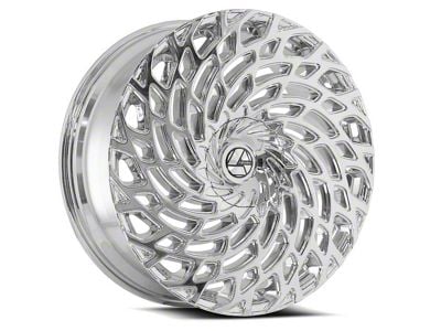 Azara AZA-523 Chrome Wheel; 26x9.5; 15mm Offset (20-24 Jeep Gladiator JT)