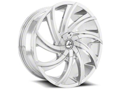 Azara AZA-503 Chrome Wheel; 22x9.5; 15mm Offset (05-10 Jeep Grand Cherokee WK)