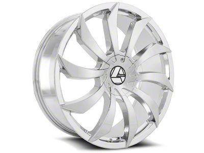 Azara AZA-507 Chrome Wheel; 22x9.5; 15mm Offset (05-10 Jeep Grand Cherokee WK)