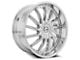 Azara AZA-517 Chrome Wheel; 22x9.5; 15mm Offset (05-10 Jeep Grand Cherokee WK)