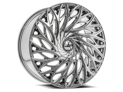 Azara AZA-525 Nano Chrome Wheel; 18x8; 35mm Offset (93-98 Jeep Grand Cherokee ZJ)