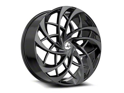 Azara AZA-540 Gloss Black Wheel; 18x8; 35mm Offset (93-98 Jeep Grand Cherokee ZJ)