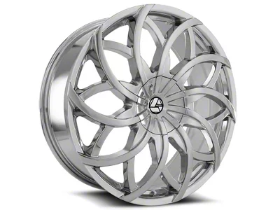 Azara AZA-504 Chrome Wheel; 20x8.5; 35mm Offset (15-23 Jeep Renegade BU)