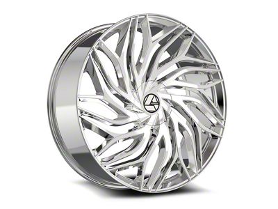 Azara AZA-537 Nano Chrome Wheel; 18x8; 35mm Offset (97-06 Jeep Wrangler TJ)