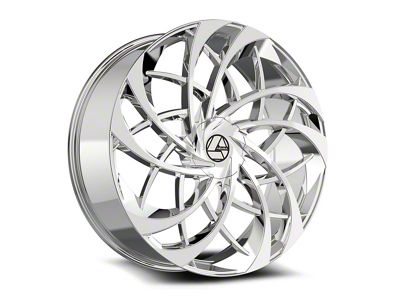 Azara AZA-540 Nano Chrome Wheel; 20x8.5; 35mm Offset (87-95 Jeep Wrangler YJ)