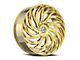 Azara AZA-531 Gold Plated 6-Lug Wheel; 30x9.5; 22mm Offset (17-24 Titan)