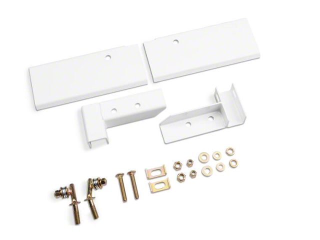 BackRack Standard Installation Hardware Kit; White (05-23 Tacoma)