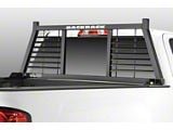 BackRack Half Louvered Rack; Black (16-24 Titan XD)