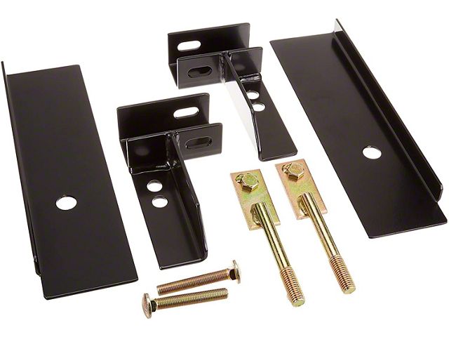 BackRack Installation Hardware Kit; 21-Inch Toolbox No Drill (08-21 Tundra)