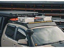 Backwoods Adventure Mods DRIFTR Roof Rack; Black (05-23 Tacoma Double Cab)