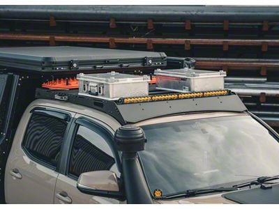 Backwoods Adventure Mods DRIFTR Roof Rack; Black (05-23 Tacoma Double Cab)