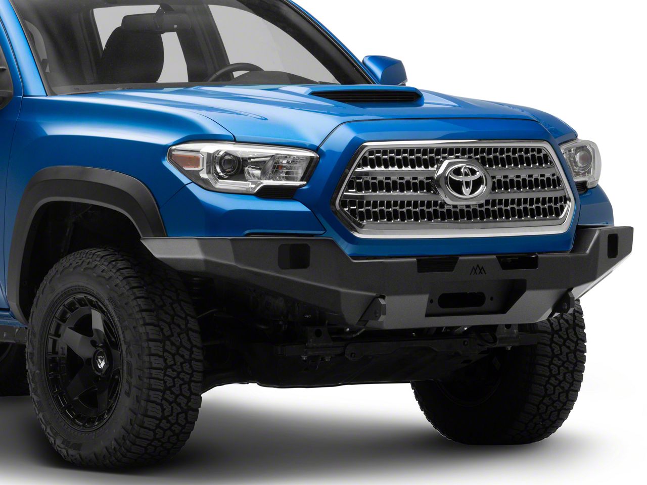 Backwoods Adventure Mods Tacoma Hi-Lite Overland Front Bumper; Black ...