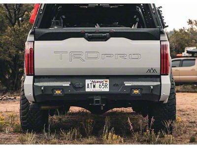 Backwoods Adventure Mods Rear Bumper; Black (22-25 Tundra)