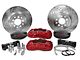 Baer Pro Front Big Brake Kit; Red Calipers (07-18 Jeep Wrangler JK)