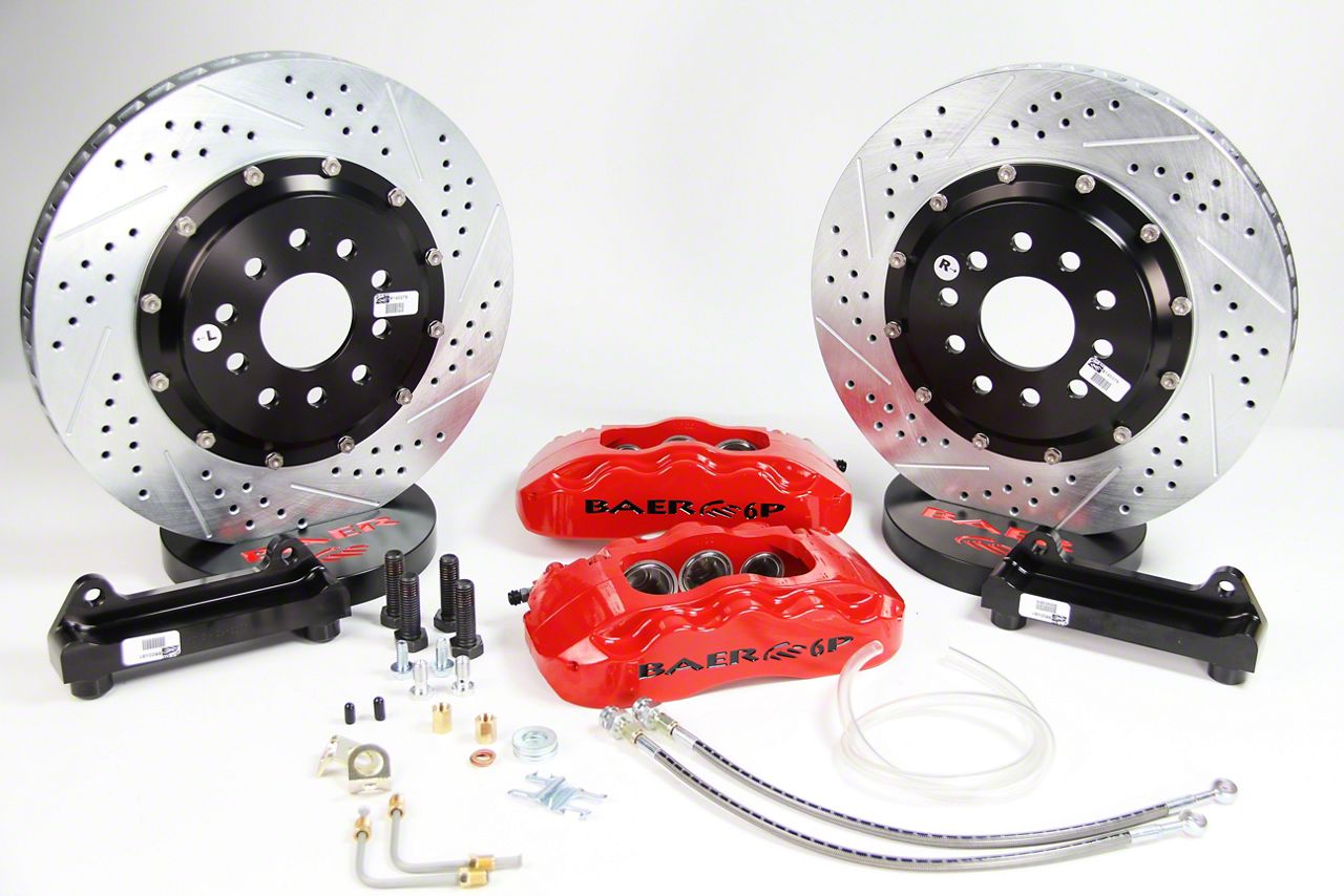 Baer Jeep Gladiator Pro+ Front Big Brake Kit with 14-Inch Rotors; Fire ...