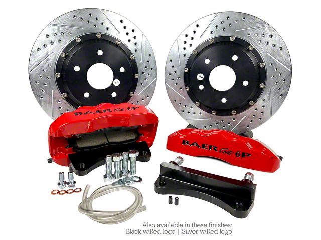 Baer Pro+ Front Big Brake Kit; Red Calipers (20-24 Jeep Gladiator JT)