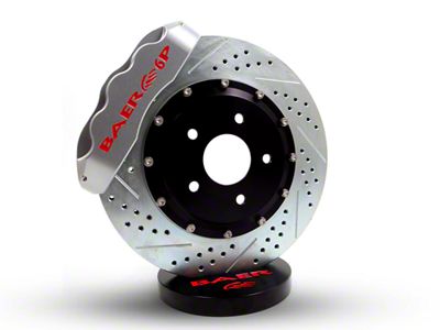 Baer Pro+ Rear Big Brake Kit with 14-Inch Rotors; Black Calipers (20-25 Jeep Gladiator JT)