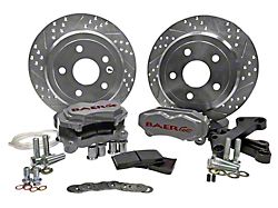 Baer SS4 Rear Big Brake Kit with 12-Inch Rotors; Silver Calipers (20-25 Jeep Gladiator JT)