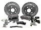 Baer SS4 Rear Big Brake Kit with 12-Inch Rotors; Silver Calipers (20-25 Jeep Gladiator JT)