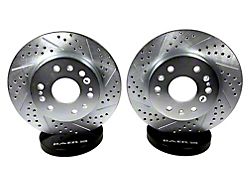 Baer Claw Performance Drilled and Slotted Rotors; Front Pair (93-98 Jeep Grand Cherokee ZJ)