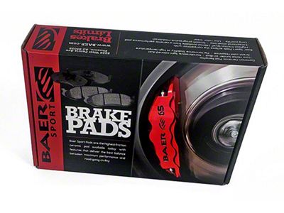 Baer Sport Ceramic Matrix Brake Pads; Front Pair (04-07 Titan)