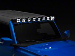 Baja Designs 8 XL Linkable Roof Light Bar Kit (21-24 Bronco w/ Upfitter Switch)