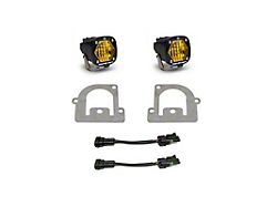 Baja Designs S1 LED Fog Light Pocket Kit; Amber (21-24 Bronco Sport)