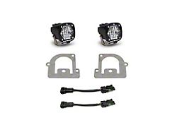 Baja Designs S1 LED Fog Light Pocket Kit; Clear (21-24 Bronco Sport)