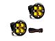 Baja Designs Squadron-R SAE LED Auxiliary Light Pods; Amber (Universal; Some Adaptation May Be Required)