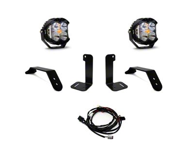 Baja Designs Dual LP4 Auxiliary Bumper Light Kit (18-25 Jeep Wrangler JL)