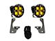 Baja Designs Squadron-R SAE LED Fog Light Pocket Kit; Amber (10-18 Jeep Wrangler JK w/ Premium Factory Bumper)