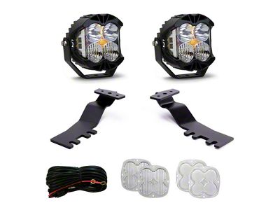 Baja Designs LP4 LED Lights with A-Pillar Mounting Brackets (24-25 Tacoma)