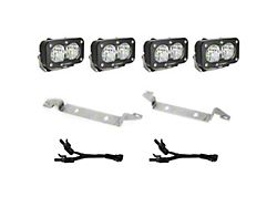 Baja Designs S2 Sport Dual Fog Light Kit; Clear (2024 Tacoma)