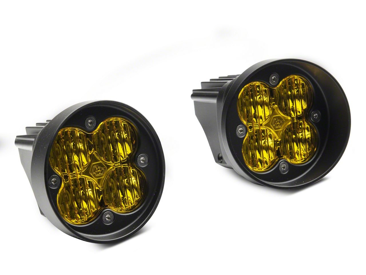 Baja Designs Tacoma Squadron-R Sport Amber LED Fog Light Pocket Kit ...