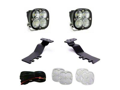 Baja Designs Squadron Sport LED Lights with A-Pillar Mounting Brackets (24-25 Tacoma)