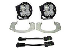 Baja Designs Squadron-R Sport LED Fog Light Pocket Kit; Clear (17-19 Titan)