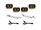 Baja Designs S2 SAE OEM Fog Light Kit; Clear (22-24 Tundra)