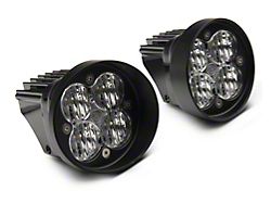 Baja Designs Squadron-R Sport LED Fog Light Pocket Kit; Clear (14-21 Tundra)