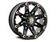 Ballistic Jester Flat Black with Camouflage Accents 6-Lug Wheel; 20x9; 12mm Offset (16-23 Tacoma)