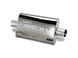 Banks Power Stainless Steel Muffer; 2.50-Inch Inlet/2.50-Inch Outlet (91-99 4.0L Jeep Cherokee XJ)