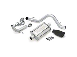 Banks Power Monster Cat-Back Exhaust System with Black Tip (12-18 3.6L Jeep Wrangler JK 2-Door)