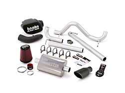 Banks Power Stinger Bundle with AutoMind, Cat-Back Exhaust and Black Tip (07-11 3.8L Jeep Wrangler JK 4-Door)