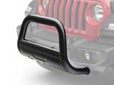 Barricade 3.50-Inch Oval Bull Bar with Skid Plate; Black (18-25 Jeep Wrangler JL)