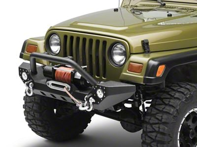 Barricade Adventure HD Bumper with LED Fog Lights (87-06 Jeep Wrangler YJ & TJ)