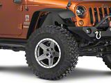 Barricade Aluminum Inner Fender Liners; Textured Black (07-18 Jeep Wrangler JK)